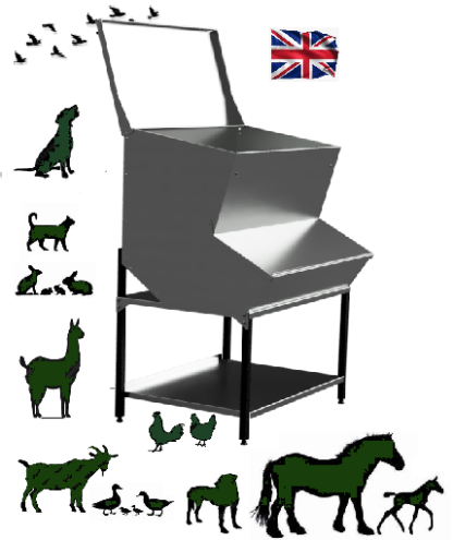 british made feed storage feed bin for multiple animals